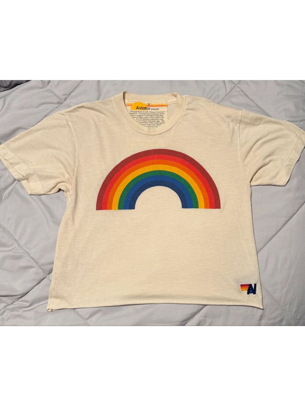 Aviator Nation Small Cropped Tee